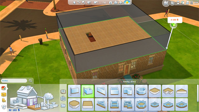 Now you just need to go to the upper level and finish the new space the same way you did on the lower level: divide it into rooms, put windows and doors, cover walls and floors, etc - Expanding a house - The house - The Sims 4 - Game Guide and Walkthrough