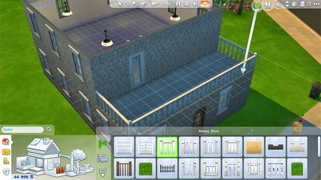 Then finish the space adding guard rails and door to the terrace as well as its floor - Expanding a house - The house - The Sims 4 - Game Guide and Walkthrough