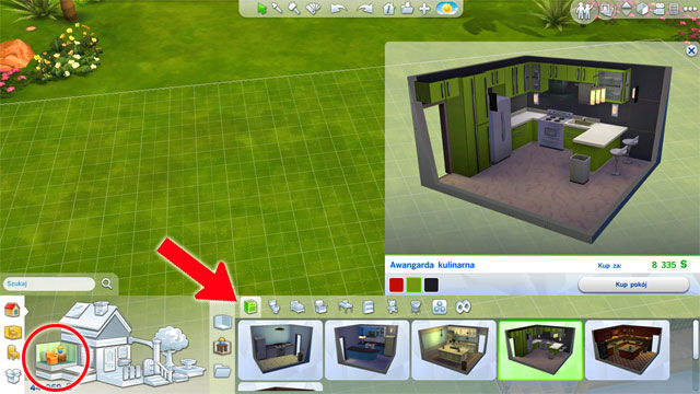 If you do not feel like finishing or furnishing your house on your own, you can use yet another tool - custom rooms - Expanding a house - The house - The Sims 4 - Game Guide and Walkthrough