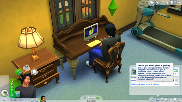 You need to go to work with the Focused emotion - Tech Guru - Career tracks - The Sims 4 - Game Guide and Walkthrough