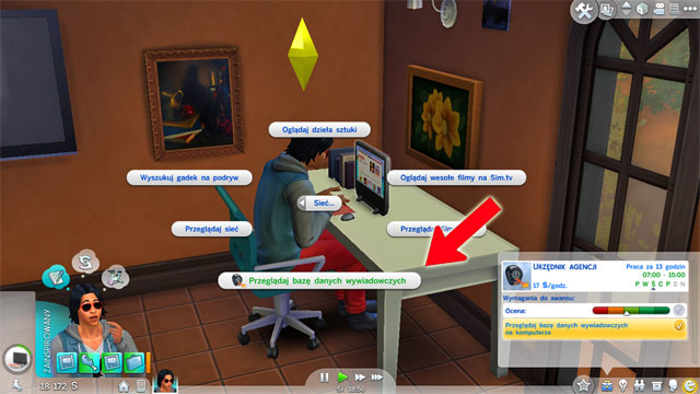 You are going to start as an Agency Clerk (1) - Secret Agent - Career tracks - The Sims 4 - Game Guide and Walkthrough