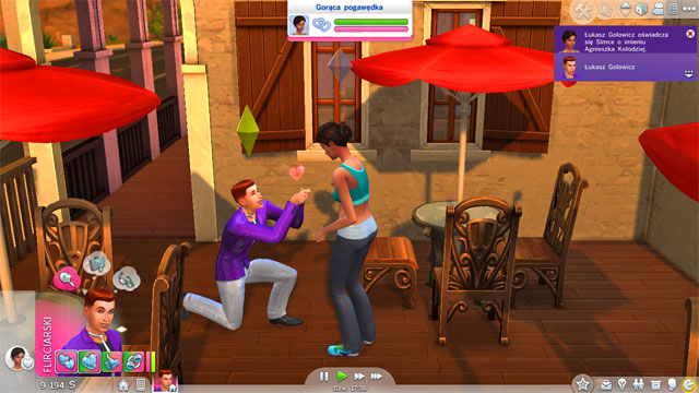 The next step is to propose an engagement or Ask to move in - Interactions between Sims - The Sim Environment - The Sims 4 - Game Guide and Walkthrough