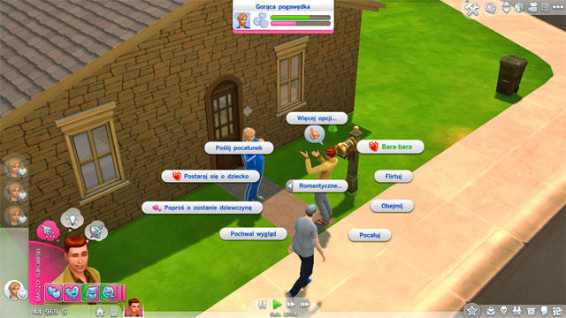 Once you tighten the romantic relations enough, interesting interactions become available, such as WooHoo or the possibility to get married - Interactions between Sims - The Sim Environment - The Sims 4 - Game Guide and Walkthrough