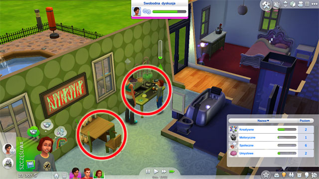 The easiest way to learn Mental Skills is to play chess - The child - The Sim Environment - The Sims 4 - Game Guide and Walkthrough
