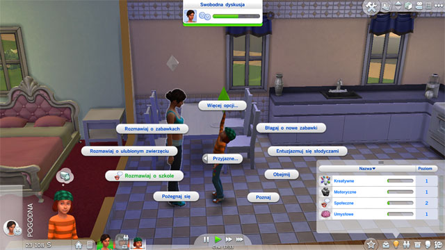 Sims in their childhood can be fully controlled - The child - The Sim Environment - The Sims 4 - Game Guide and Walkthrough