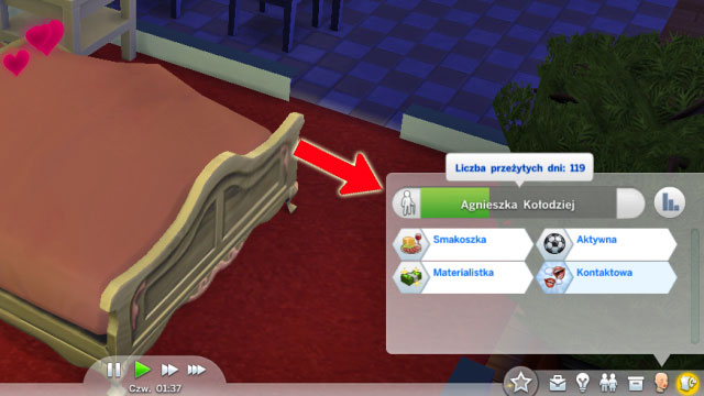 In the Simiology panel ([Y]) you can view how long your Sim has lived, so far - Seniority - The Sim Environment - The Sims 4 - Game Guide and Walkthrough
