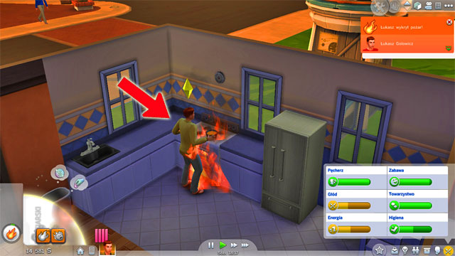 A very dangerous thing may be a cook-Sim who may cause fire - Other events - The Sim Environment - The Sims 4 - Game Guide and Walkthrough