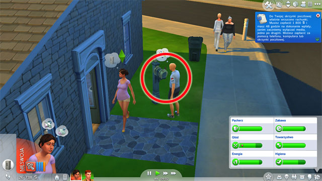 Every week, you will be receiving bills for the houses upkeep, to your mailbox - Other events - The Sim Environment - The Sims 4 - Game Guide and Walkthrough