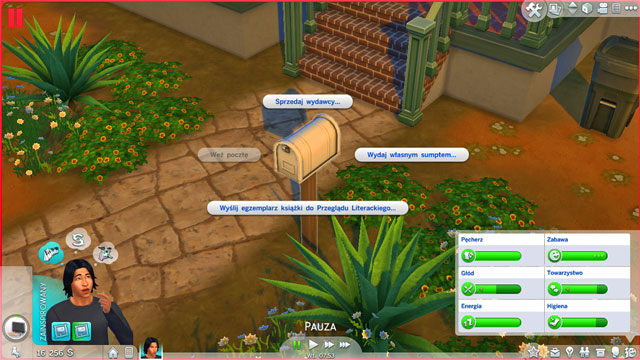 You can use your books to make money in three ways using your mailbox - Writing - Skills - The Sims 4 - Game Guide and Walkthrough