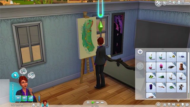 Leveling this skill will allow your Sim to make better and better paintings - Painting - Skills - The Sims 4 - Game Guide and Walkthrough