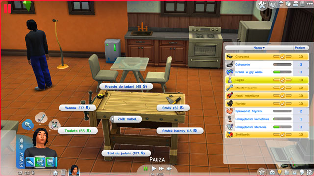 This skill also allows you to use a Woodworking Table to make things such as tables, chairs, baths, toilets and decorative sculptures - Handiness - Skills - The Sims 4 - Game Guide and Walkthrough