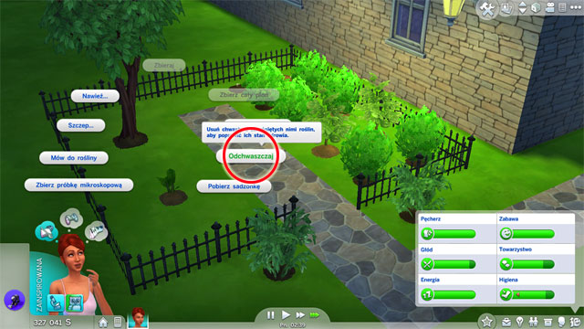 From time to time you have to weed your garden - Gardening - Skills - The Sims 4 - Game Guide and Walkthrough
