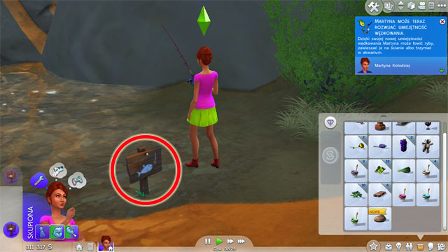 You will learn this skill by practicing fishing although you can also use some books - Fishing - Skills - The Sims 4 - Game Guide and Walkthrough