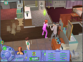 The main objective here will be to Unlock the Hit on action that's located in the Flirt section - Chapter 2 - Scenario 1 - The Sims Life Stories - Game Guide and Walkthrough