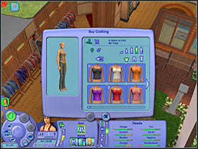 It doesn't matter what you choose, however if you want to speed up this process, you should buy several objects from the same group (#1) - Chapter 8 - Scenario 1 - The Sims Life Stories - Game Guide and Walkthrough