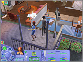 I wouldn't recommend starting the conversation with Flirt or Kiss actions, because that would mean an instant failure - Chapter 9 - Scenario 1 - The Sims Life Stories - Game Guide and Walkthrough