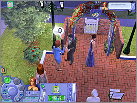 You should probably noticed that dialog windows began to appear on the screen (#1) - Chapter 11 - Scenario 1 - The Sims Life Stories - Game Guide and Walkthrough