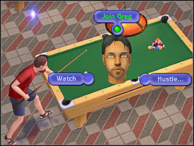 This segment is very similar to the bowling alley - Chapter 2 - Scenario 2 - The Sims Life Stories - Game Guide and Walkthrough