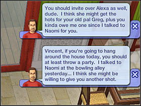 Goal: Invite Alexa and Naomi to the party (+1000 Aspiration) - Chapter 6 - Scenario 2 - The Sims Life Stories - Game Guide and Walkthrough