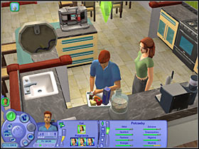 Goal: Eat the dinner (+500 Aspiration) - Chapter 9 - Scenario 2 - The Sims Life Stories - Game Guide and Walkthrough