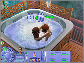 You may exit the hot tub - Chapter 9 - Scenario 2 - The Sims Life Stories - Game Guide and Walkthrough