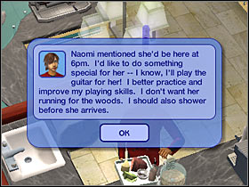 Goal: Get ready for a date with Naomi (+250 Aspiration) - Chapter 12 - Scenario 2 - The Sims Life Stories - Game Guide and Walkthrough