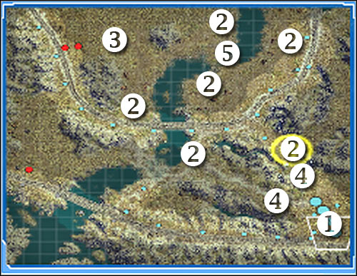 Map legend - Mission 3 - part 1 - Novus - Universe at War: Earth Assault - Game Guide and Walkthrough