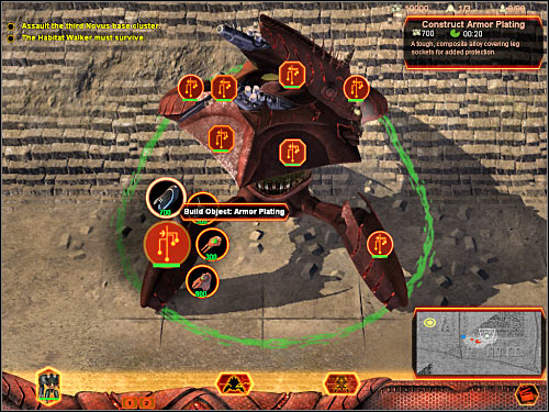 You won't have to do anything perfectly, because obviously this is an introductionary mission, so it's not going to be too difficult - Mission 1 - part 2 - Hierarchy - Universe at War: Earth Assault - Game Guide and Walkthrough