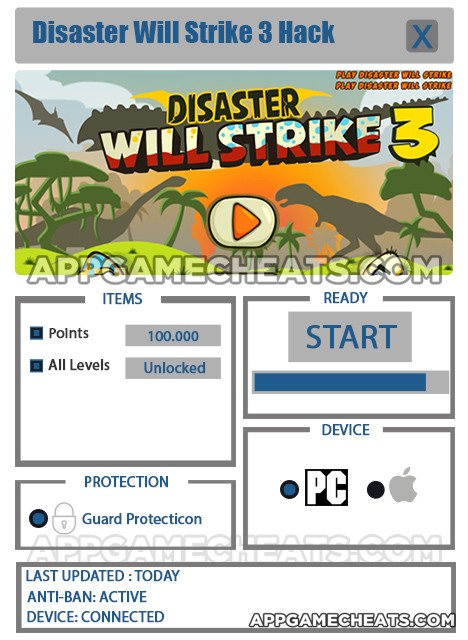 disaster-will-strike-three-cheats-hack-points-all-levels