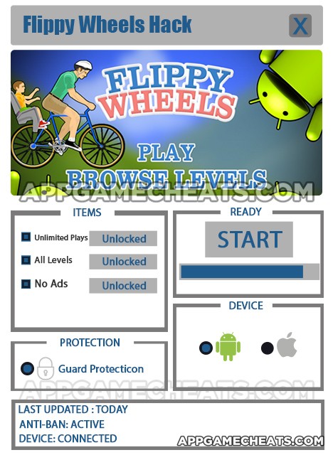 flippy-wheels-cheats-hack-unlimited-plays-all-levels-no-ads