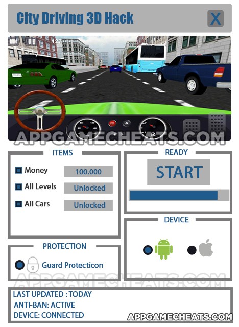 city-driving-3d-cheats-hack-money-all-levels-all-cars