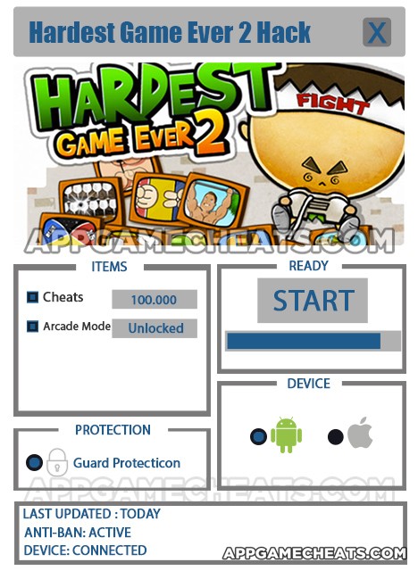 hardest-game-ever-two-cheats-hack-cheats-arcade-mode
