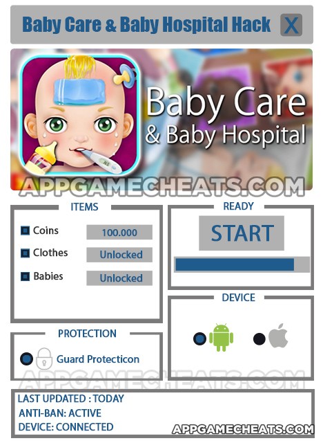 baby-care-and-hospital-cheats-hack-coins-clothes-babies