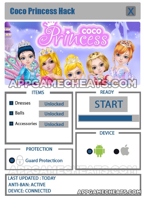 coco-princess-cheats-hack-dresses-balls-accessories