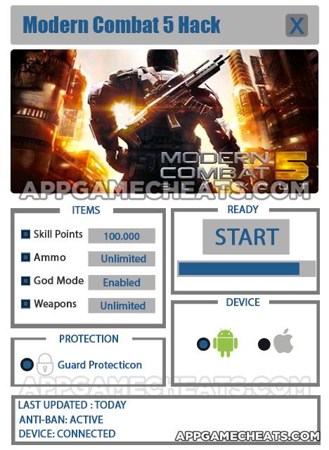 modern-combat-five-cheats-hack-skill-points-ammo-god-mode-weapons