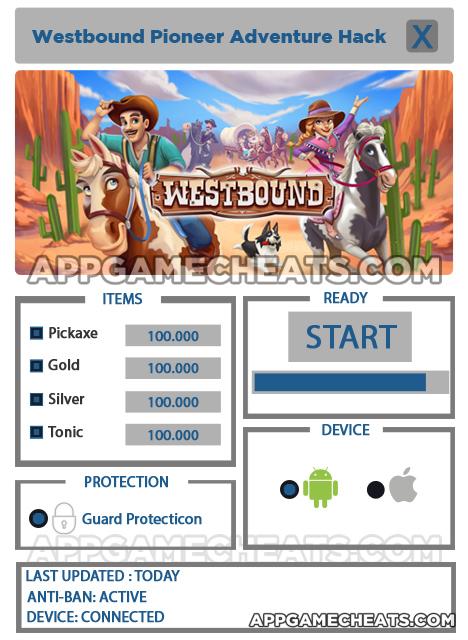westbound-pioneer-adventure-hack-cheats-pickaxe-gold-silver-tonic