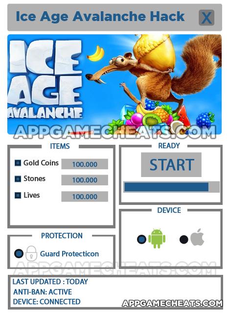 ice-age-avalanche-hack-cheats-gold-coins-stones-lives