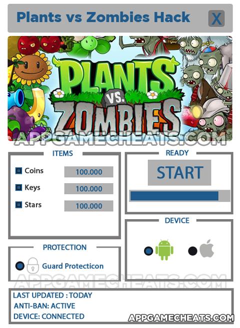 plants-vs-zombies-hack-cheats-coins-keys-stars