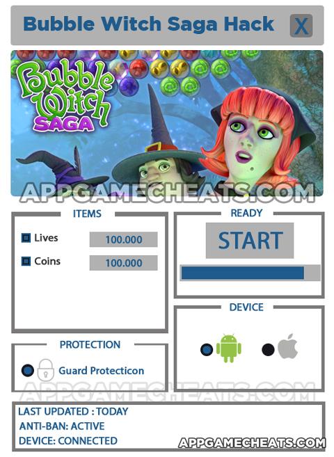 bubble-witch-saga-hack-cheats-lives-coins