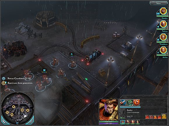 Generators are captured in the same way you capture other structures - Main storyline - Angel Gate - Main storyline - Warhammer 40,000: Dawn of War II - Game Guide and Walkthrough