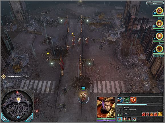 Tarkus awaits you - Main storyline - Secrets of Angel Forge - Main storyline - Warhammer 40,000: Dawn of War II - Game Guide and Walkthrough
