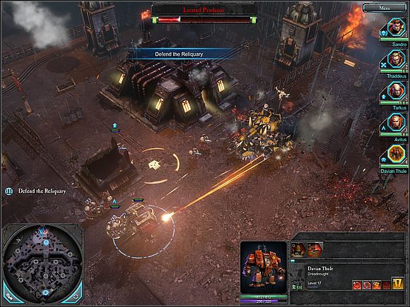 After the fight rush south - Main storyline - Secrets of Angel Forge - Main storyline - Warhammer 40,000: Dawn of War II - Game Guide and Walkthrough