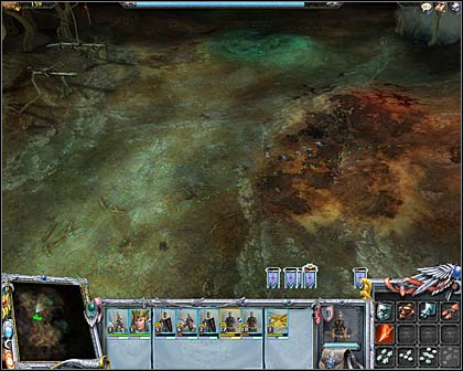 Few seconds before, there was first of crystals we have to destroy. - Mission 3: Rats' cave - Imperial Campaign: Act II - Warhammer: Mark of Chaos - Game Guide and Walkthrough
