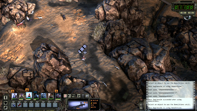 Do not forget to disarm the mines, while exiting the cave - Main quest - The way to Damonta and rad suits - The Prison - quests - Wasteland 2 - Game Guide and Walkthrough