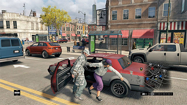 You can steal any of the passing cars - Obtaining the means of transport - Watch Dogs - Game Guide and Walkthrough