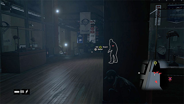 Keep hiding behind the covers to prevent Aiden from being spotted - Mission 1 (Bottom of the Eighth) - Main missions - Act I - Watch Dogs - Game Guide and Walkthrough