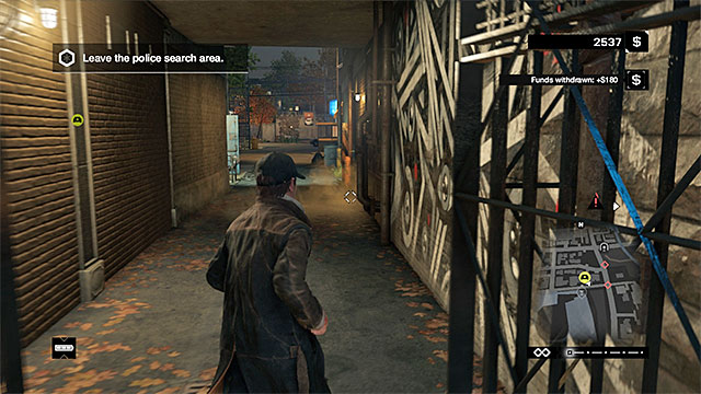 From now on, you need to avoid the police forces, who are looking for Aiden - Mission 1 (Bottom of the Eighth) - Main missions - Act I - Watch Dogs - Game Guide and Walkthrough