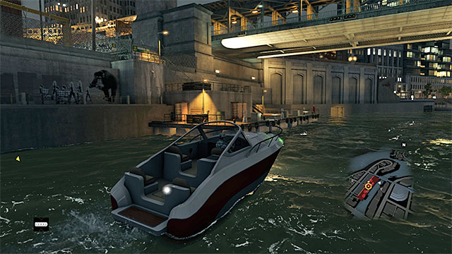 You can approach the station by boat - Mission 7 (Not the Pizza Guy) - Main missions - Act I - Watch Dogs - Game Guide and Walkthrough