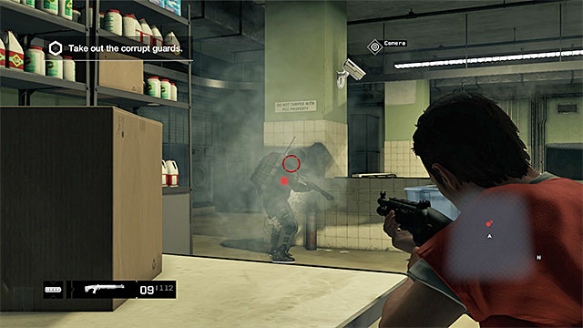 Use the shotgun - Mission 9 (Dressed in Peels) - Main missions - Act I - Watch Dogs - Game Guide and Walkthrough