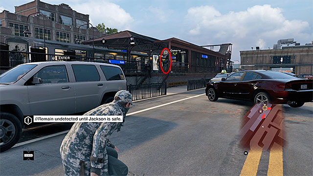 While completing this mission, you need to remain undetected by the enemy mercenaries, because you will otherwise fail the mission - Mission 1 (Hold On, Kiddo) - Main missions - Act II - Watch Dogs - Game Guide and Walkthrough